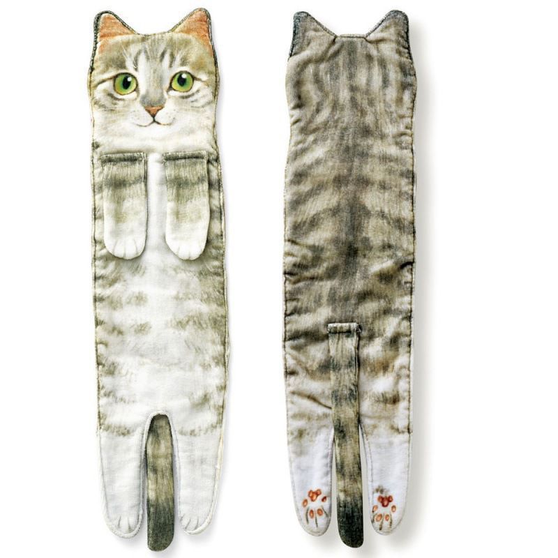 Cat Hand Towels