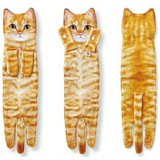 Cat Hand Towels
