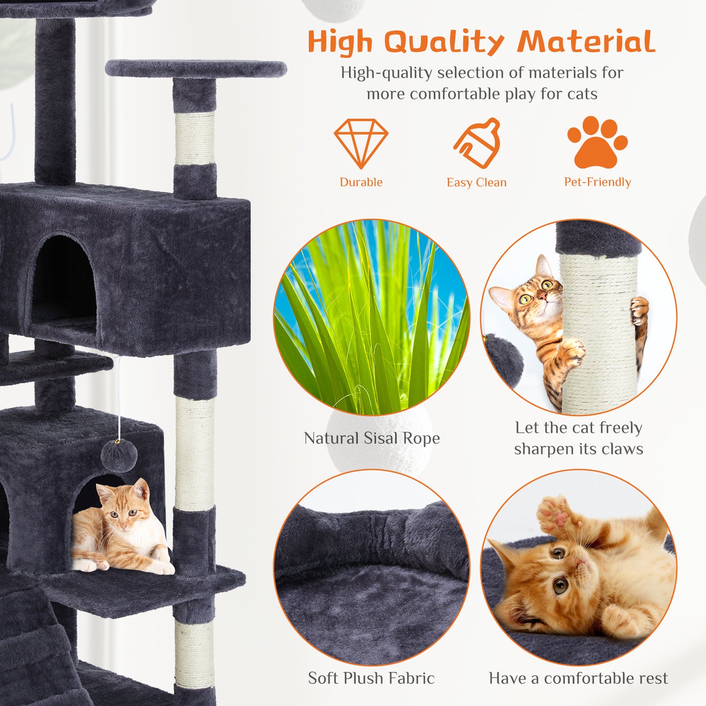 Multi Functional Cat Treehouse