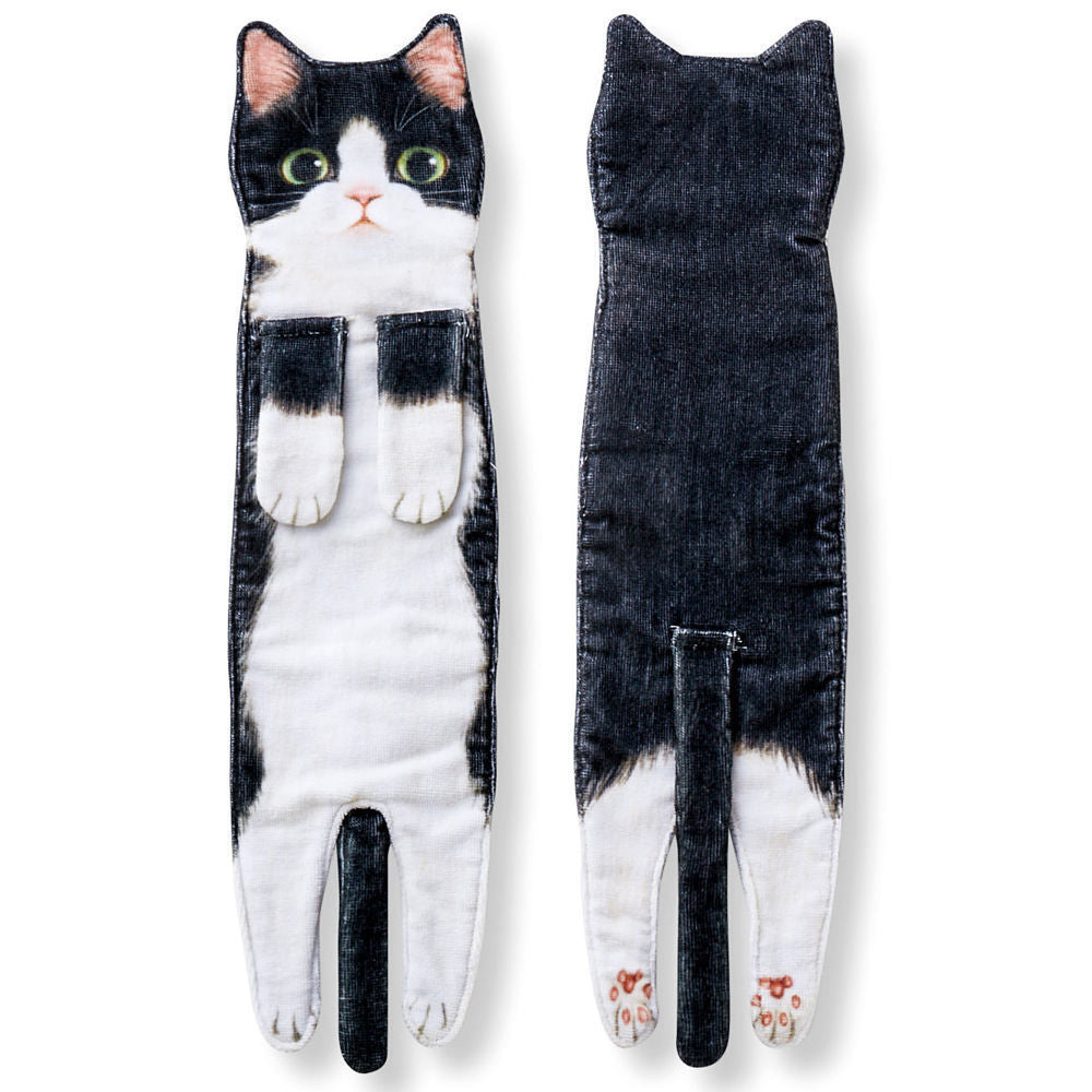 Cat Hand Towels