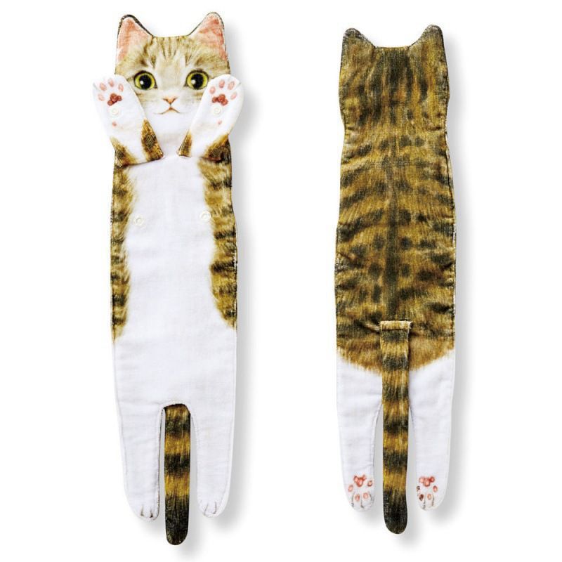 Cat Hand Towels
